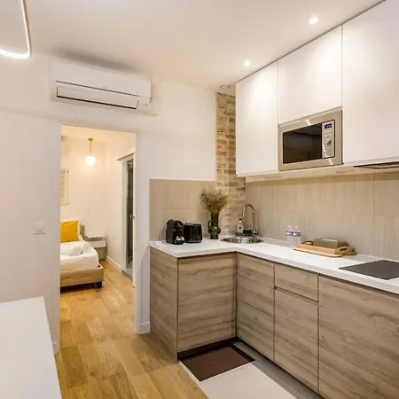 Apartmanhotel 1 Bdr Bourse -opera With Ac Párizs